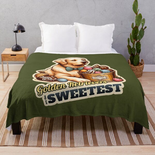 Item preview, Golden Retriever confectioner designed and sold by ThisDress.