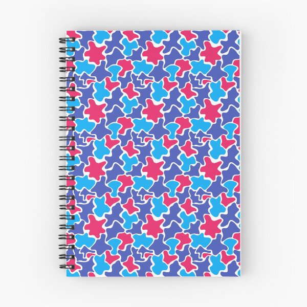 Item preview, Blue White Red Abstract Modern Contemporary Print Pattern  designed and sold by VioletsnPansies.