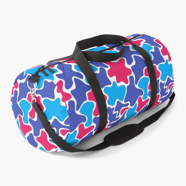 Item preview, Blue White Red Abstract Modern Contemporary Print Pattern designed and sold by VioletsnPansies.