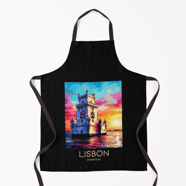 Item preview, A Pop Art Travel Print of Lisbon - Portugal designed and sold by StudioRedKoala.