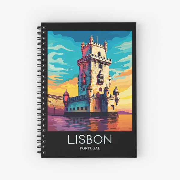 Aperçu de l'œuvre A Pop Art Travel Print of Lisbon - Portugal créée et vendue par StudioRedKoala.