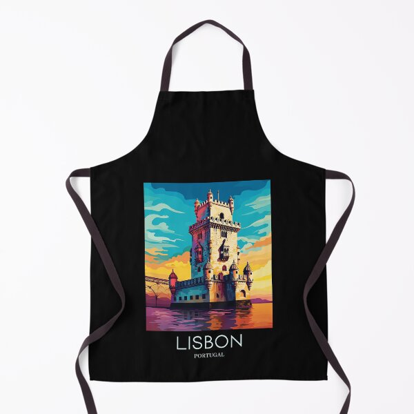 Item preview, A Pop Art Travel Print of Lisbon - Portugal designed and sold by StudioRedKoala.