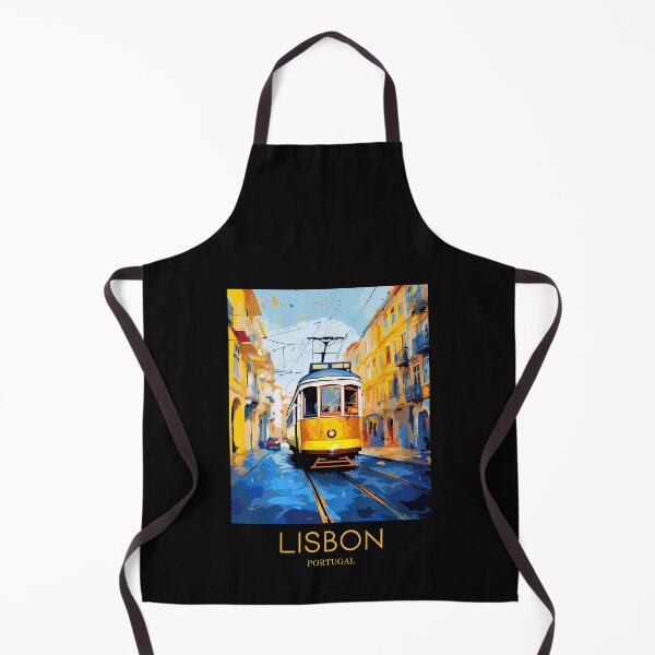 Item preview, A Pop Art Travel Print of Lisbon - Portugal designed and sold by StudioRedKoala.