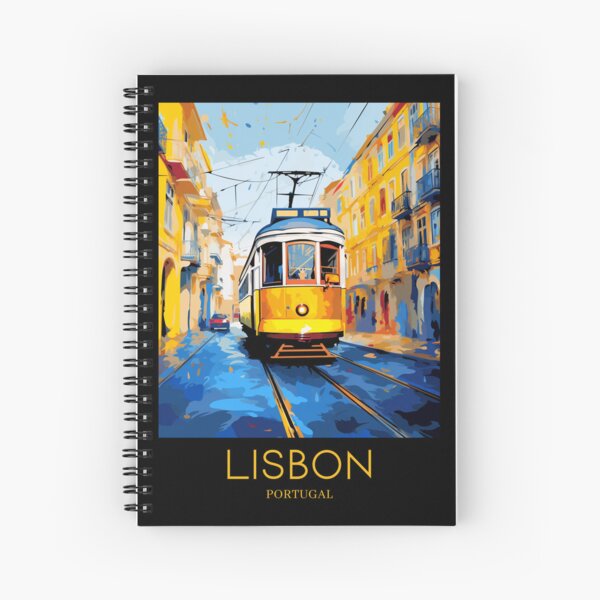 Aperçu de l'œuvre A Pop Art Travel Print of Lisbon - Portugal créée et vendue par StudioRedKoala.