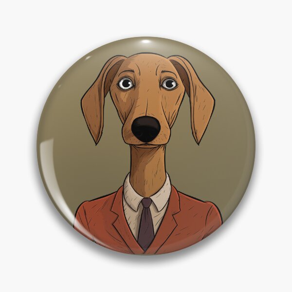 Item preview, Playful Human-Like Dog Cartoon Illustration (No. 8) designed and sold by Daniel Reyes.