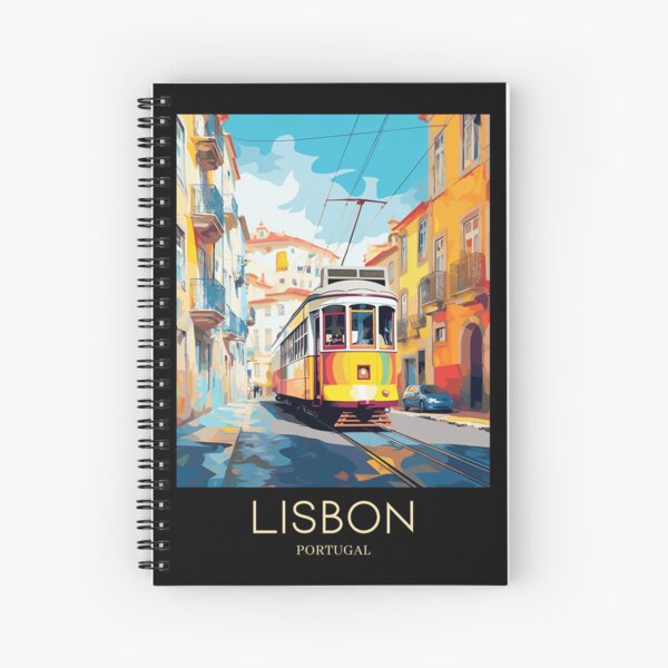 Aperçu de l'œuvre A Pop Art Travel Print of Lisbon - Portugal créée et vendue par StudioRedKoala.