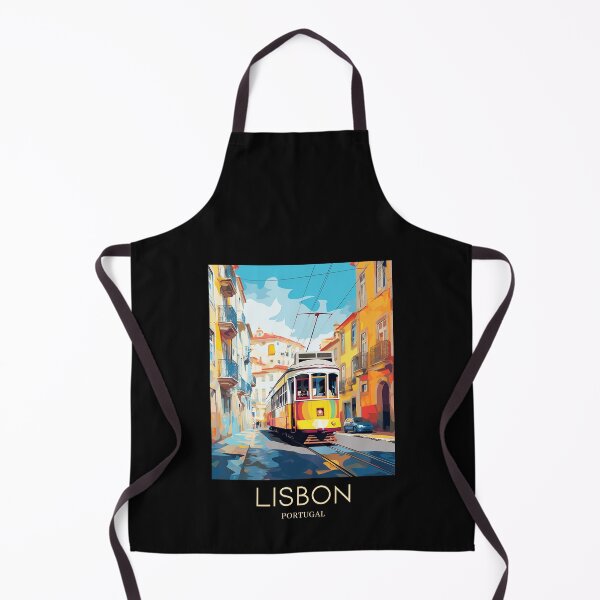 Item preview, A Pop Art Travel Print of Lisbon - Portugal designed and sold by StudioRedKoala.