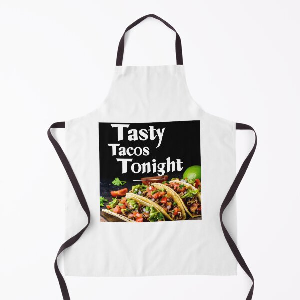 Item preview, Tasty Tacos Tonight Alliteration Art Print - Flavorful Foodie designed and sold by ArboretumFinds.
