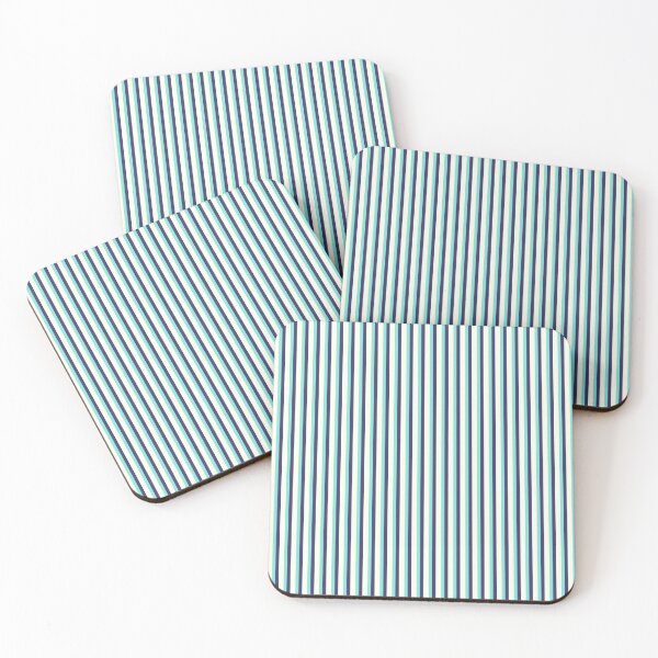 Item preview, Blue White Stripe Pattern designed and sold by ytdream.