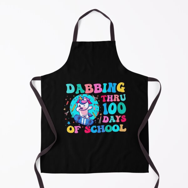Item preview, Dabbing Unicorn, Happy 100th Day of School, Dabbing Thru 100 Days of School. designed and sold by ArtByKatti.