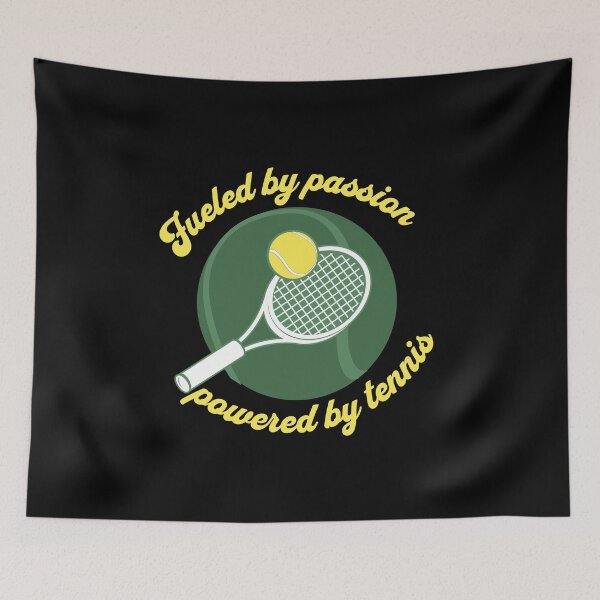 Item preview, Fueled by Passion, Powered by Tennis - Tennis Enthusiast Design designed and sold by GoldenPattern.
