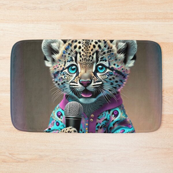 Item preview, Baby Cheetah Rockstar Singing designed and sold by JohnXD247.