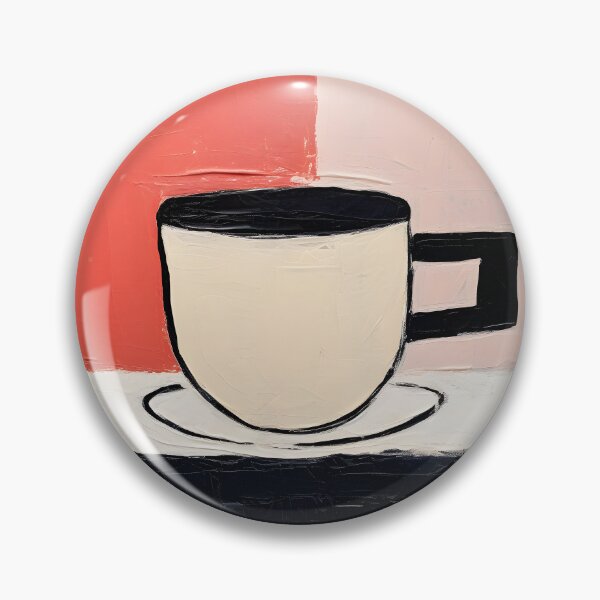 Item preview, Sipping Serenity- Uncluttered Coffee Tranquility in Minimalist Tones designed and sold by OlfactoART Studio.