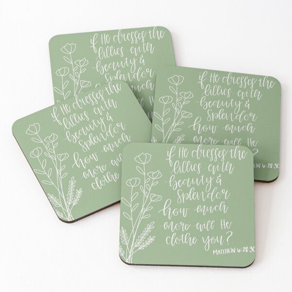 Item preview, Matthew 6:28-30 designed and sold by alexisbwaters.