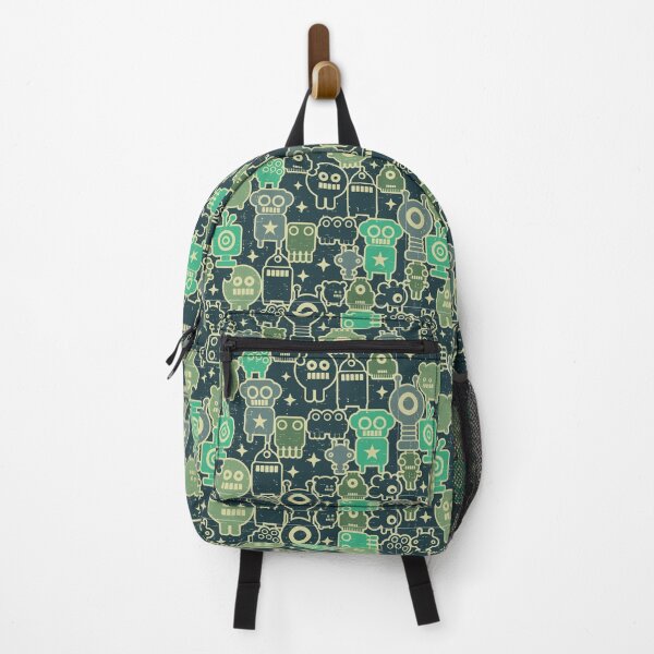 Item preview, Green Robot Squad: Organic Tech Vibes designed and sold by coppoladesigns.