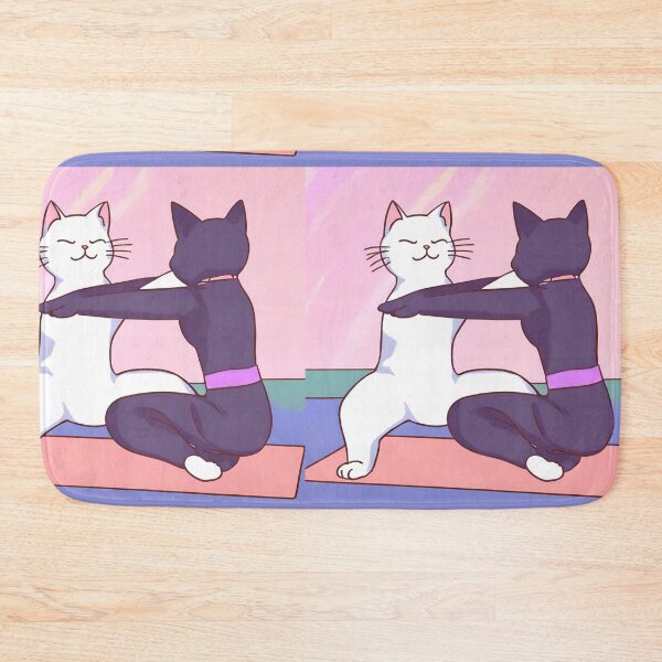 Item preview, Kitty Yoga Pose - Meowmaste designed and sold by petsfromweb.