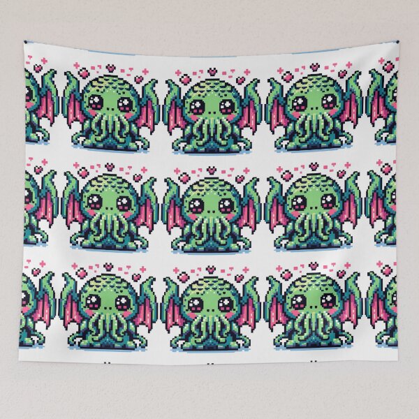 Item preview, CUTE CTHULU BABBY 8-bit designed and sold by mahaprint.