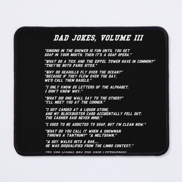 Item preview, Dad Jokes, Volume 3 designed and sold by David Vanderwyst.