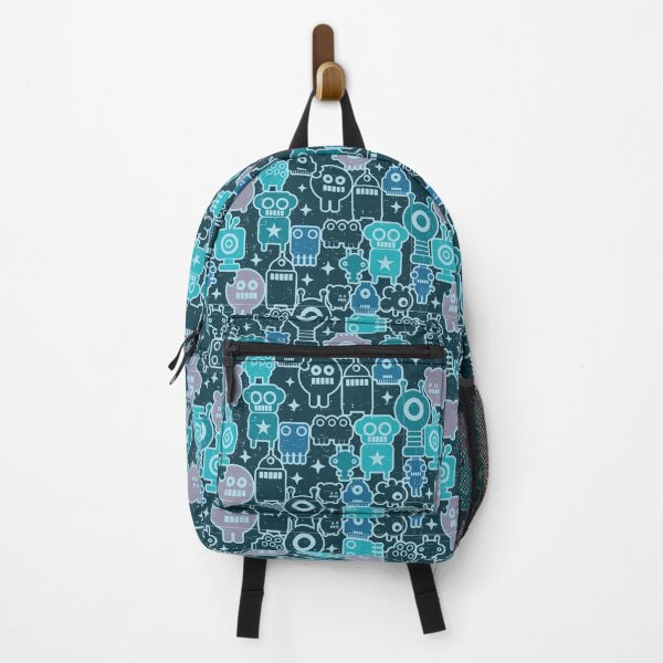 Item preview, Teal Robot Assembly: Subtle Tech Harmony designed and sold by coppoladesigns.