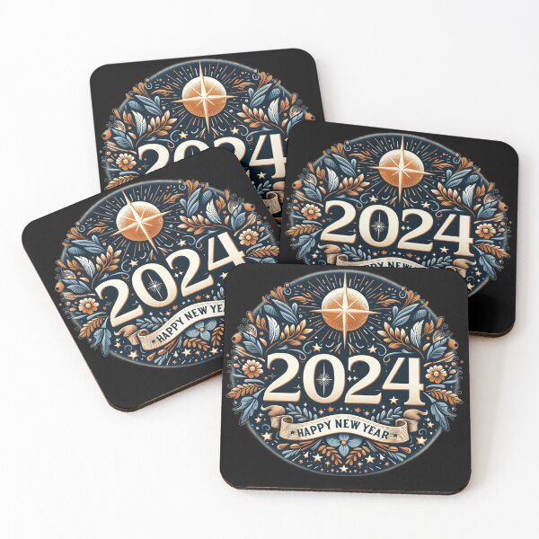 Item preview, HAPPY NEW YEAR 2024 designed and sold by Trendz by Ami.