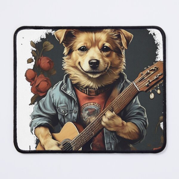 Item preview, Melodic Canine Serenade designed and sold by TextileTrove.