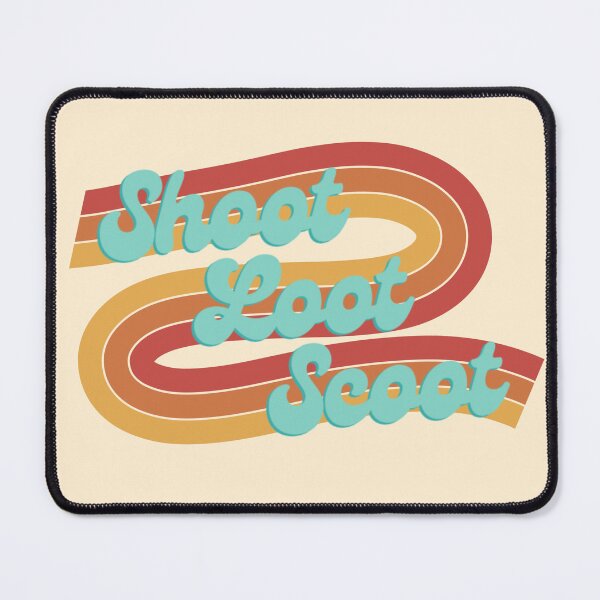 Item preview, Shoot Loot Scoot designed and sold by thegoblinwizard.