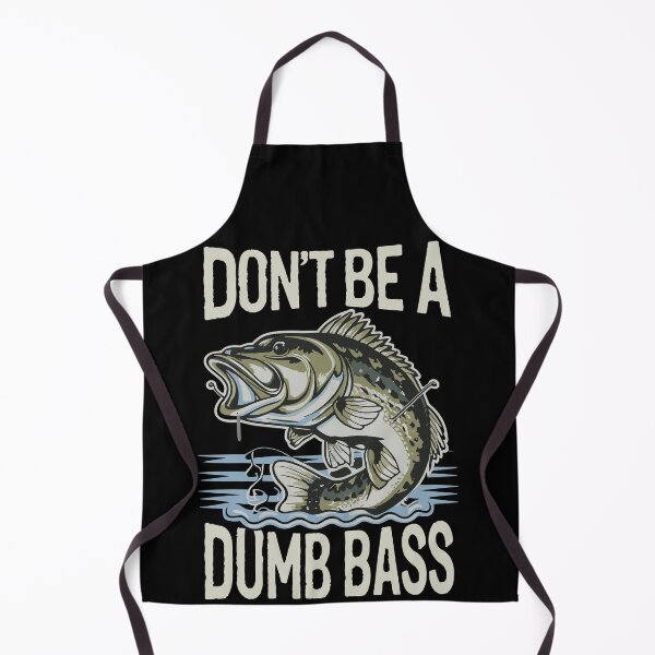 Item preview, Dumb Bass Funny Bass Fishing Design with Humorous Quote designed and sold by Hananiah Merch.