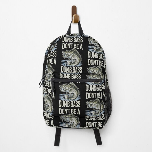 Item preview, Dumb Bass Funny Bass Fishing Design with Humorous Quote designed and sold by Hananiah Merch.