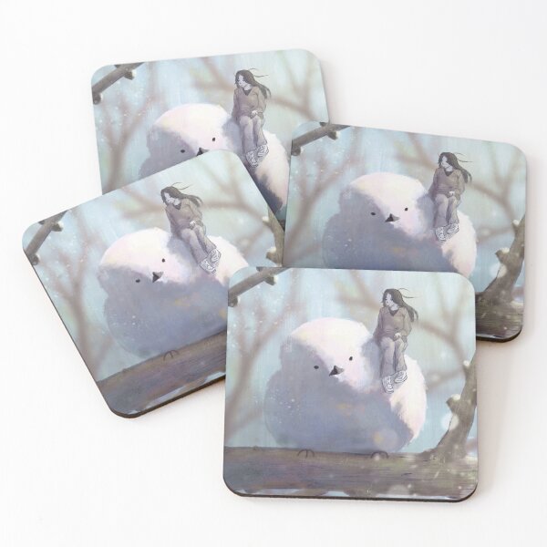 Item preview, Snow Bird Painting designed and sold by OrangesAndFun.