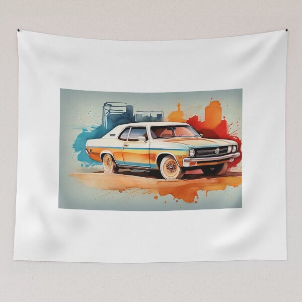 Item preview, Retro Ride Revival designed and sold by TextileTrove.