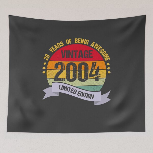 Item preview,  Vintage Made in 2004 20 Years anniversary of Being Awesome designed and sold by Crea-mood.