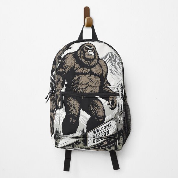 Item preview, Bigfoot - Welcome To Oregon with Mt. Hood designed and sold by WastelandsEdge.