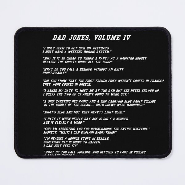 Item preview, Dad Jokes, Volume 4 designed and sold by David Vanderwyst.