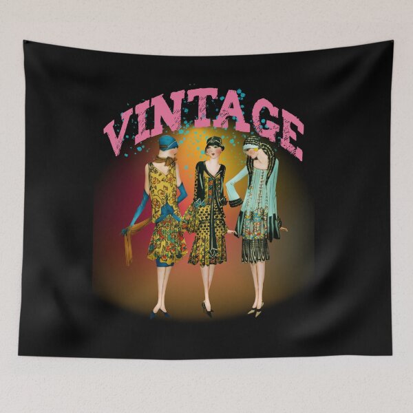 Item preview, Vintage model girls designed and sold by Azrou shop.