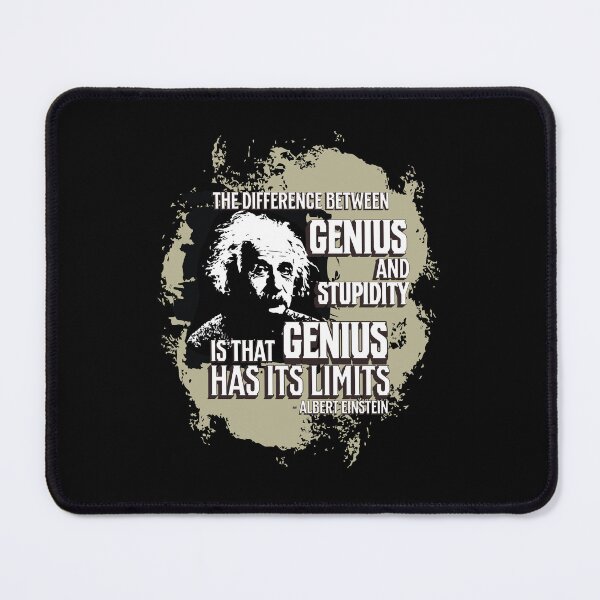 Item preview, Genius Has It's Limits designed and sold by GraphicsMark.