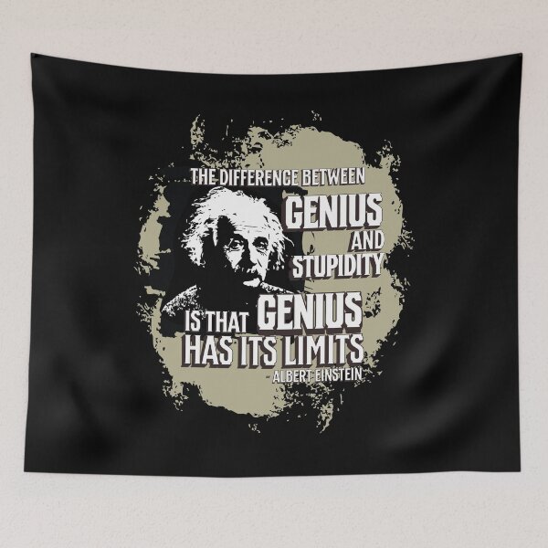 Item preview, Genius Has It's Limits designed and sold by GraphicsMark.