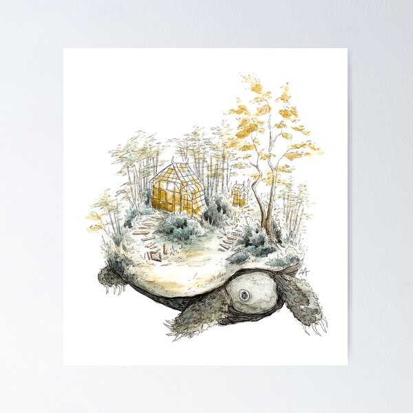 Item preview, The Wandering Garden designed and sold by RumpledCrow.