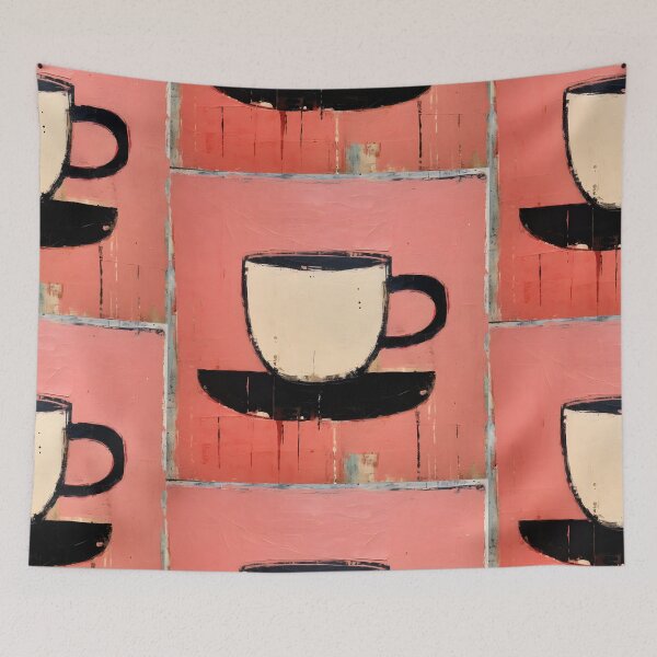 Item preview, Minimalist Coffee Bliss- Elevating the Act of Sipping into Tranquil Artistry designed and sold by OlfactoART Studio.
