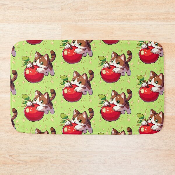 Item preview, Cat Pouncing on an Apple designed and sold by Ghost on Toast.