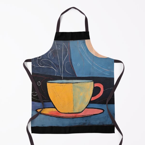 Item preview, Elegance in Every Coffee Sip- Minimalist Abstraction Meets American Modernism designed and sold by OlfactoART Studio.