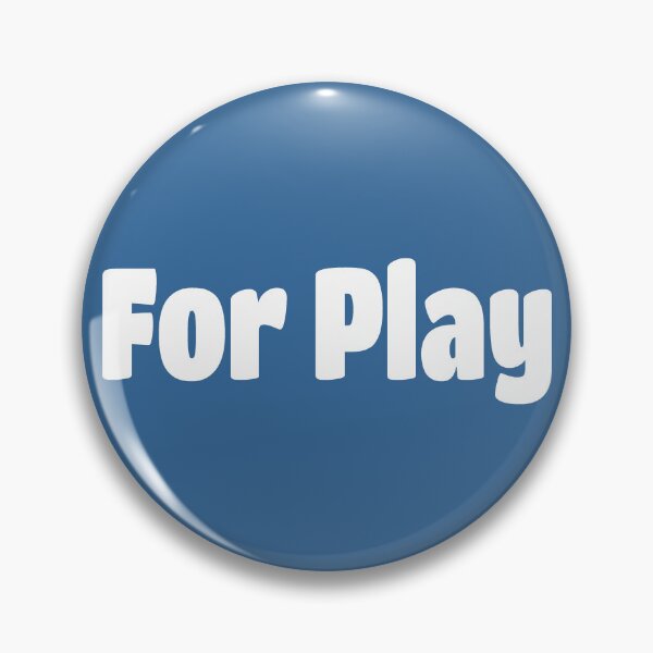 Item preview, For Play (White Text) designed and sold by Flirty Merch.