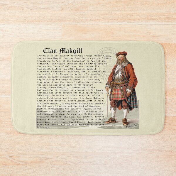 Item preview, Makgill Scottish Clan History  designed and sold by BagTown Clans.