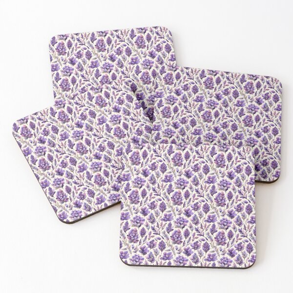 Item preview, Lavender Bliss: Elegant Floral Pattern designed and sold by Honlov.