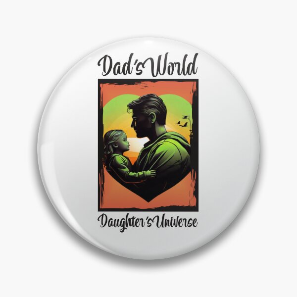 Item preview, Dad's World Daughter's Universe t-shirt designed and sold by THISisIT-eshop.