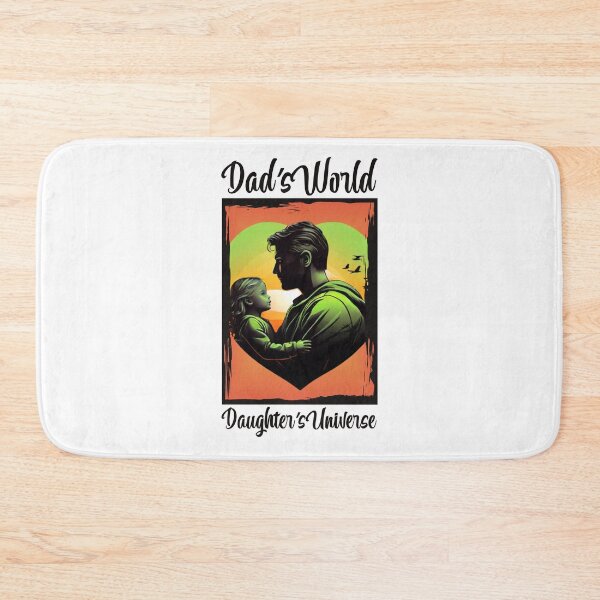 Item preview, Dad's World Daughter's Universe t-shirt designed and sold by THISisIT-eshop.