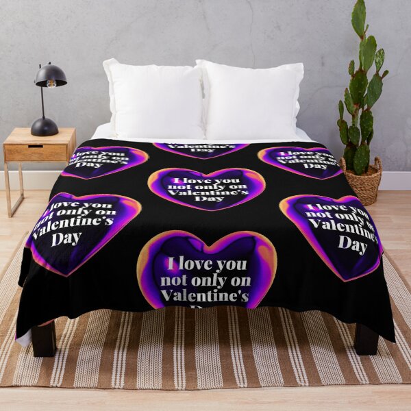 Item preview, I love you not only on valentine’s day designed and sold by ArtyWares.