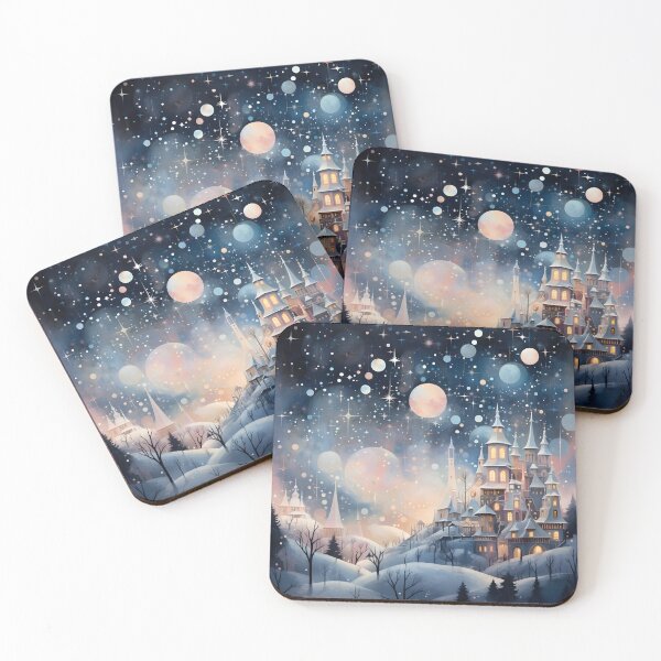 Item preview, Celestial Dreams Over the Winter Castle designed and sold by RxU3.