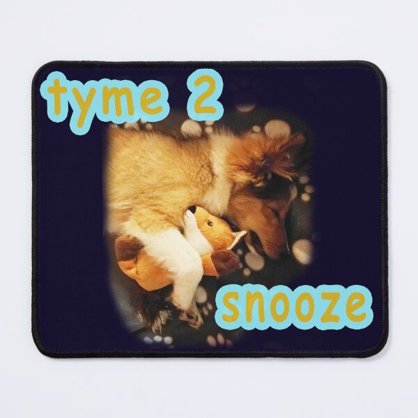 Item preview, Tyme 2 snooze, tired Sheltie puppy, super cute designed and sold by shamrock-illus.