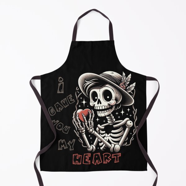 Item preview, I Gave You My Heart, Romantic, Goth Skeleton, Cute designed and sold by shypixels.