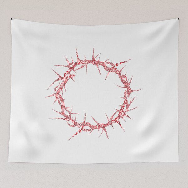 Item preview, Thorned Majesty: Jesus' Name Crown Tee designed and sold by clevercraft58.